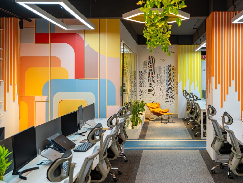 A Vivid Expression of Workplace Energy