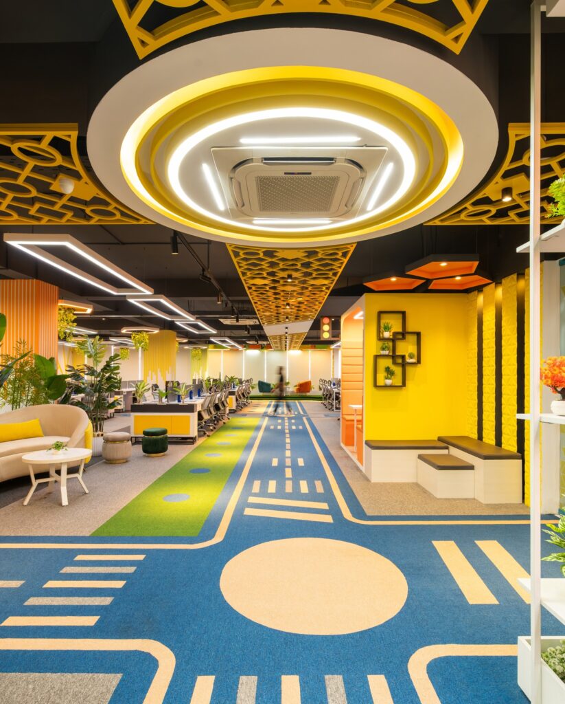 A Vivid Expression of Workplace Energy