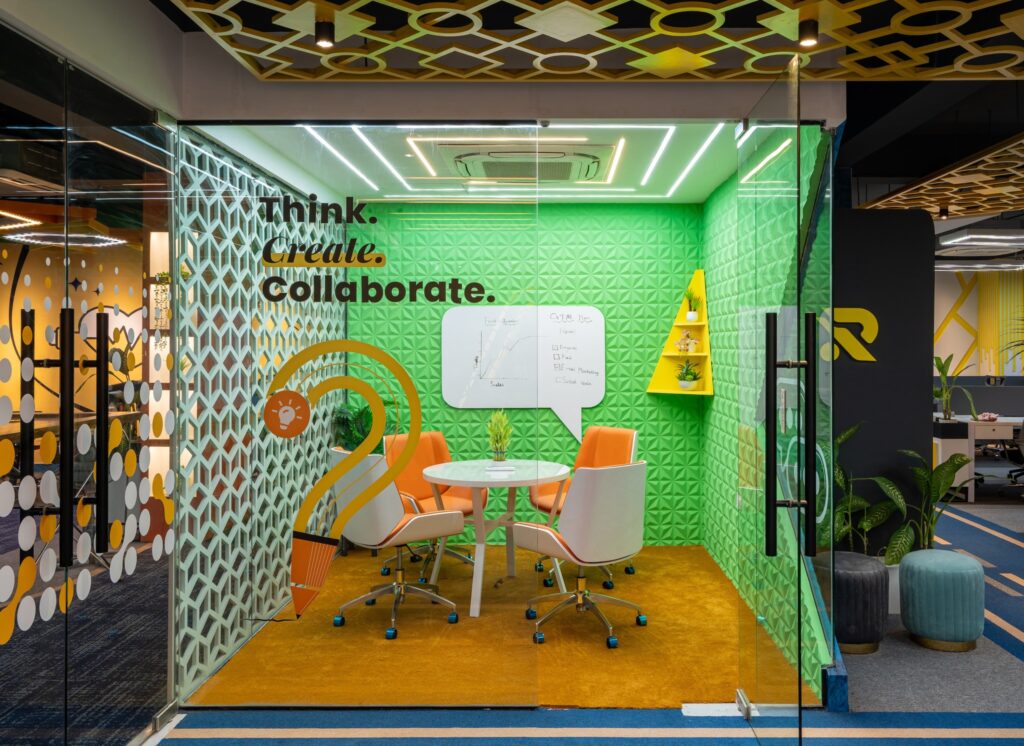A Vivid Expression of Workplace Energy