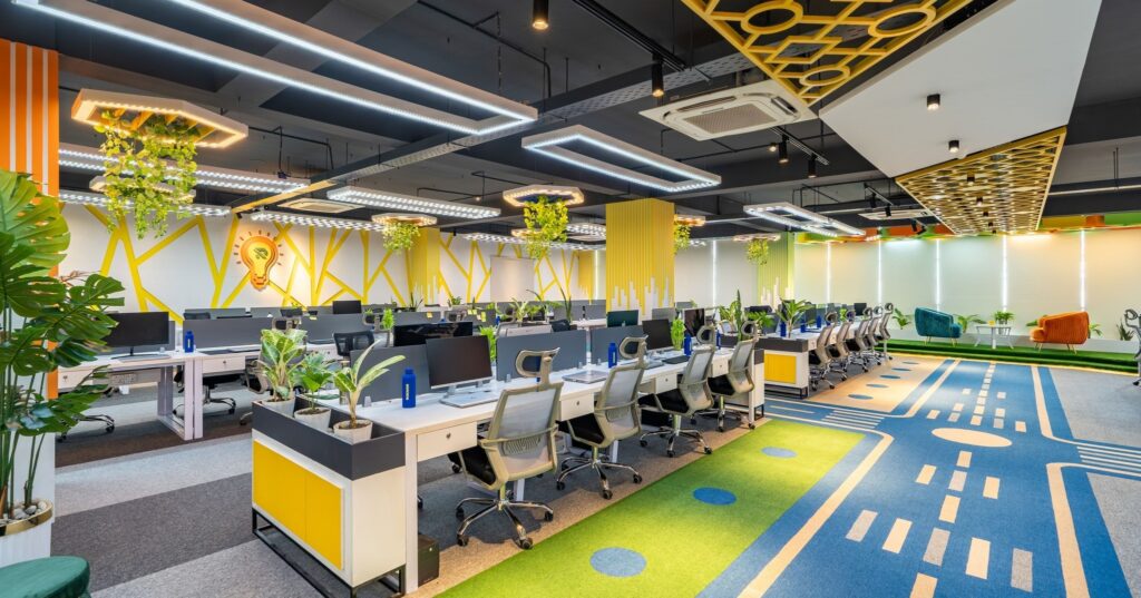 A Vivid Expression of Workplace Energy