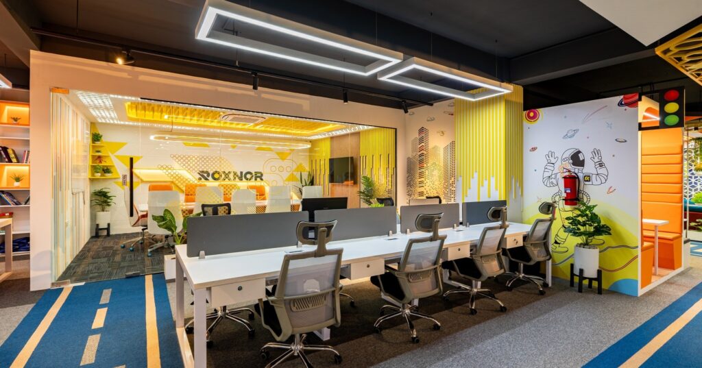 A Vivid Expression of Workplace Energy