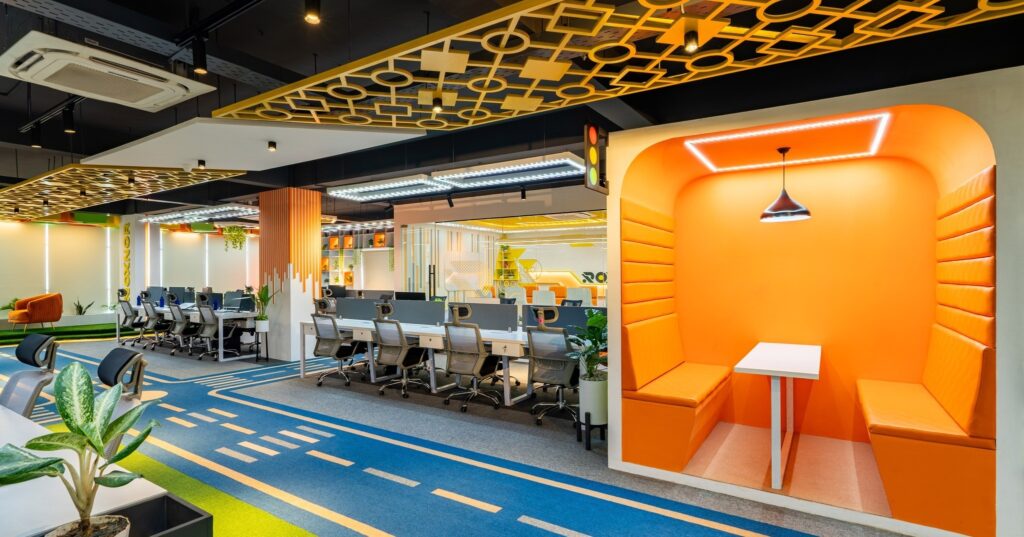 A Vivid Expression of Workplace Energy