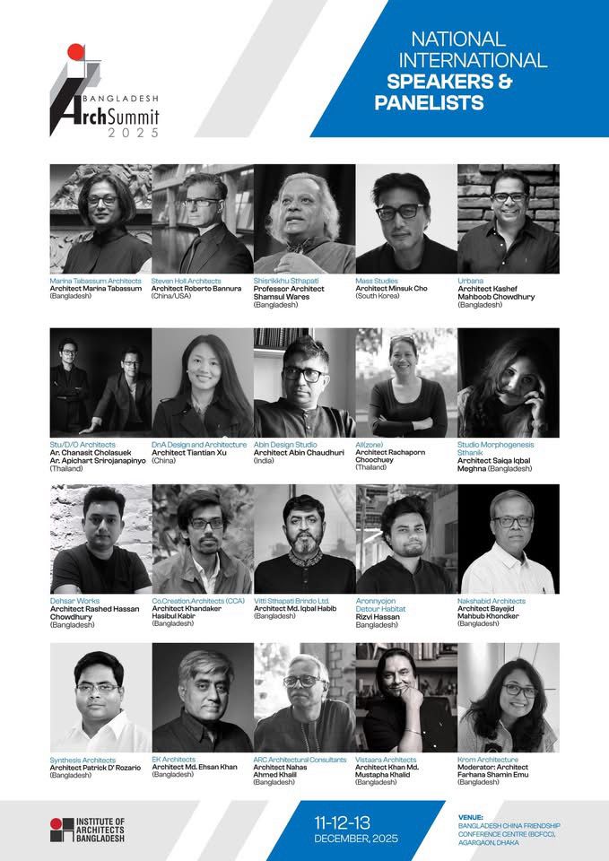 ArchSummit 2025 Brings Global Architectural Discourse to Dhaka